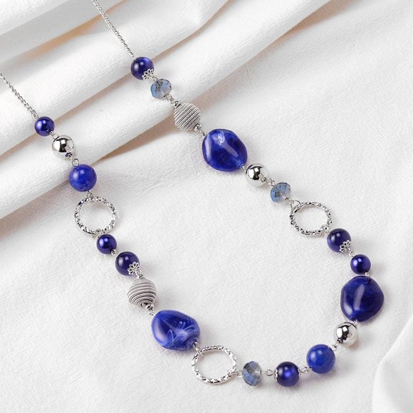 Long Beaded Necklaces For Women - Sweater Chain Fashion Jewelry Necklace Gifts
